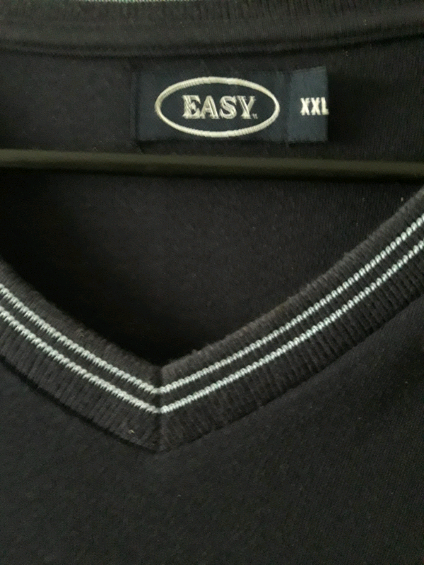 Men's easy polo shirt blue size (2XL) in good condition 