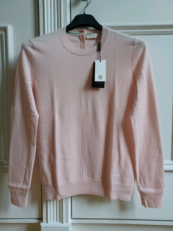 Light pink cashmere Tory Burch jumper