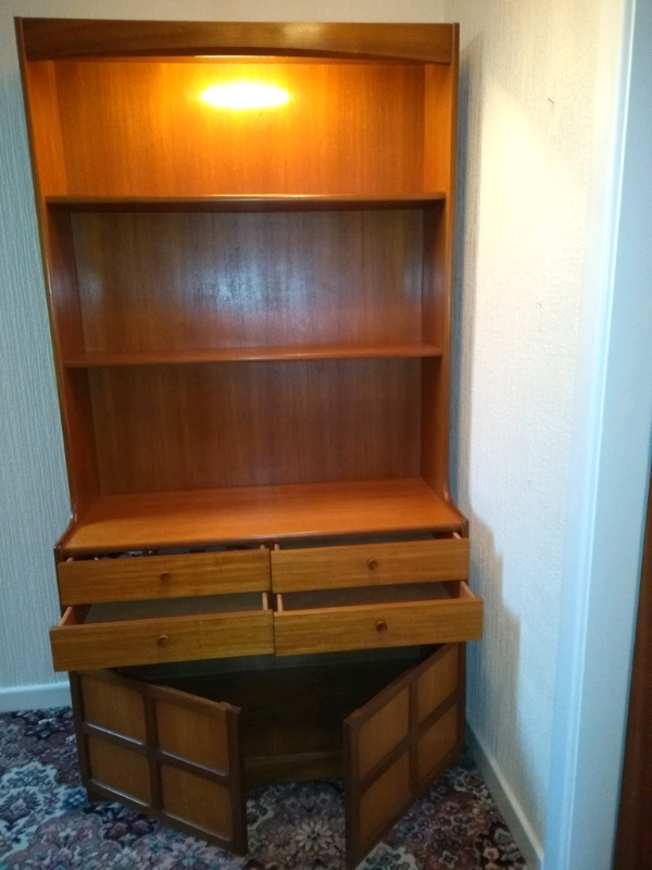 Teak Retro  Display  Cabinet 