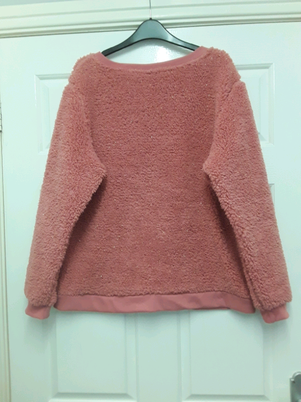TU AT SAINSBURYS 'OWL' FLEECE JUMPER SIZE 16