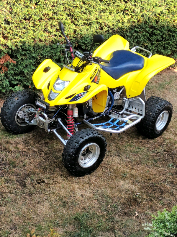 Yellow Suzuki LTZ LTZ400 Sportquad used, fuel Petrol and Manual