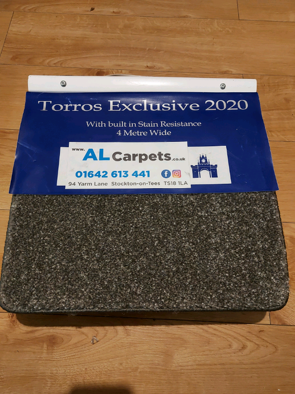 Carpets & Flooring supplied and fitted Thick soft touch saxony Grey 