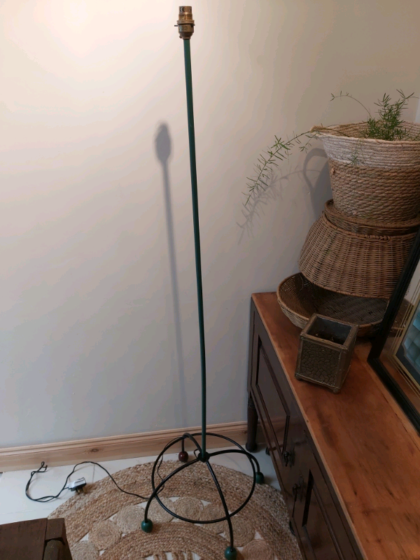 image for Mid Century Metal Ball Feet Standard Lamp Atomic  