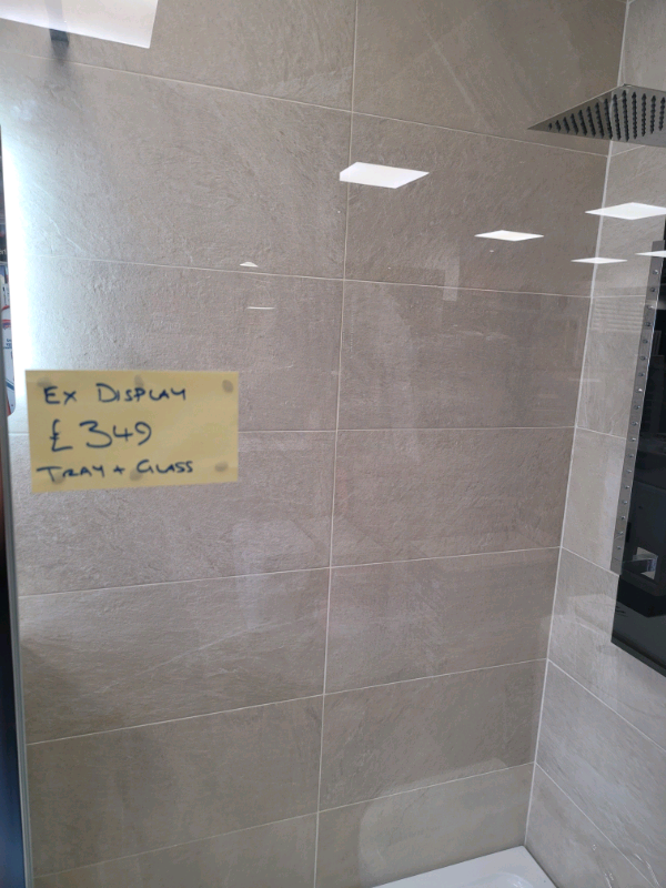 1200 x 800 walk in shower new boxed