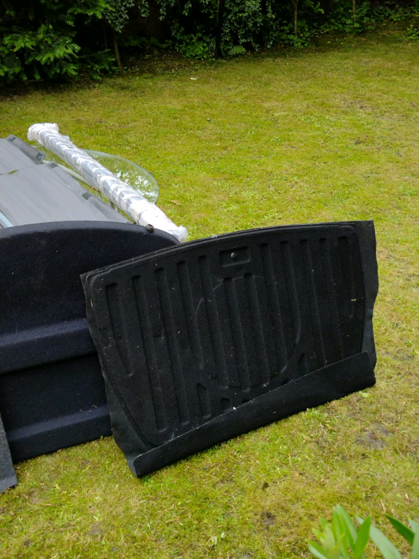 Car boot cover, board, parcel shelf each £5