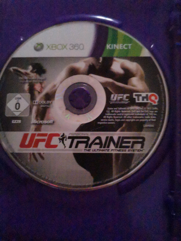 UFC TRAINER xbox 360In Used condition. 