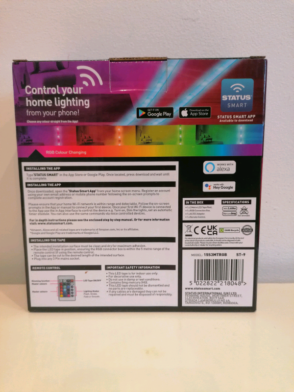 Christmas Gift Ideas Smart Colour Changing USB LED RGB Tape NEW