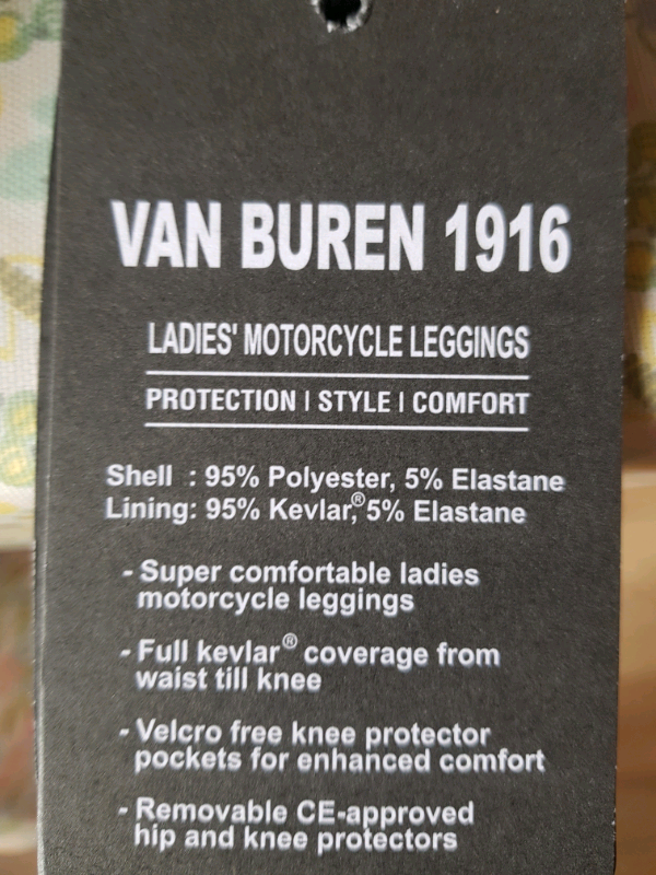 Van Buren ladies motorcycle Leggings 