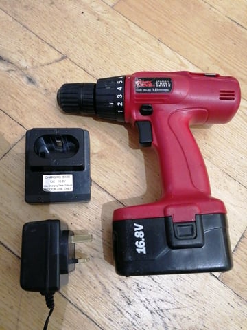 Power devil 2025 cordless drill charger