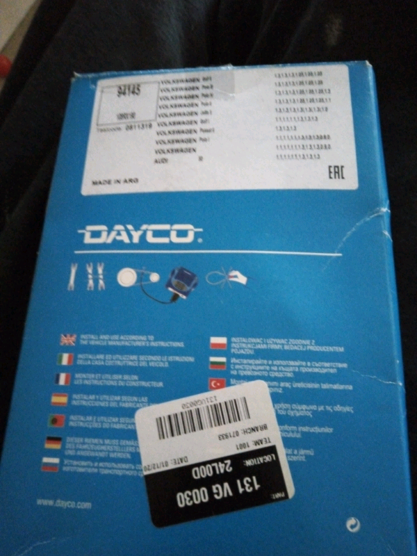 VW golf mk1 mk2  polo timing belt new ,Passat Audi 