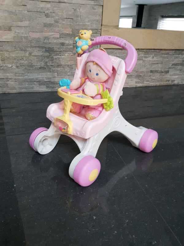 Fisher-Price Brilliant Basics Stroll-Along Walker with Doll | in Durham,  County Durham | Gumtree