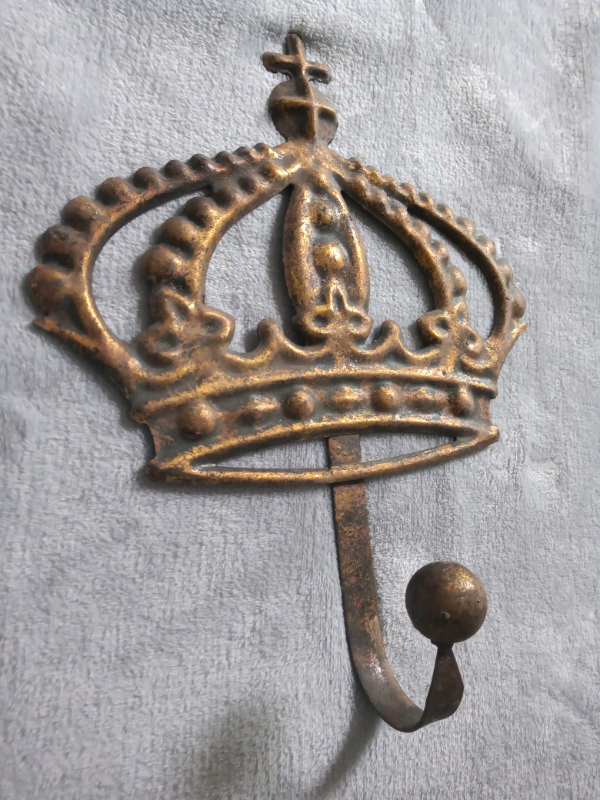 Crown Coat Hook - Large