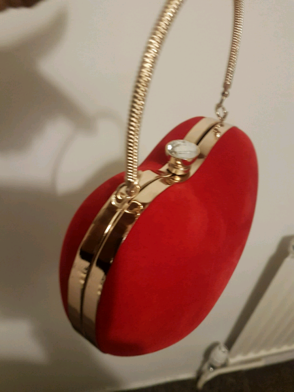 image for Beautiful red velvet bag