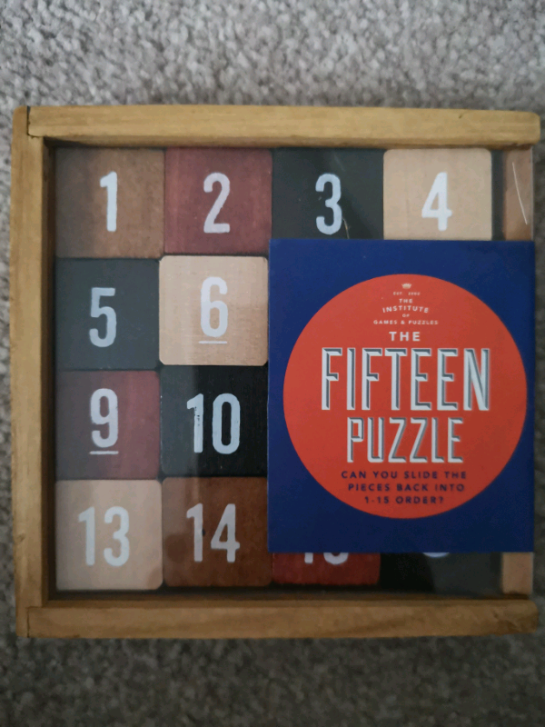 image for The fifteen puzzel