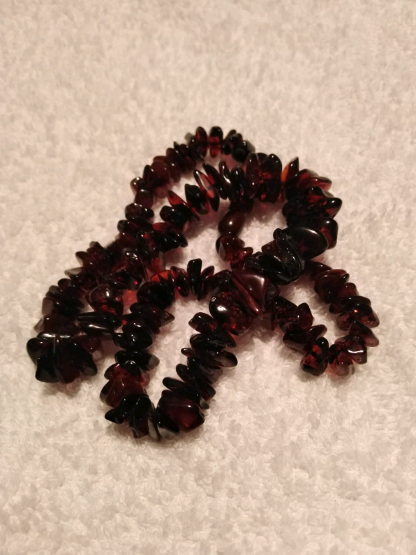 Amber necklace... New and unworn! 