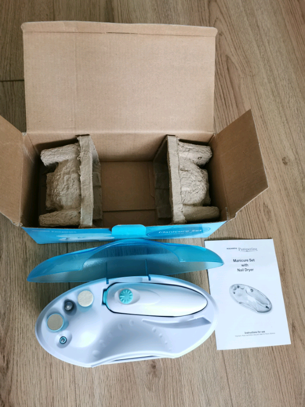 Woolworths Pampering Manicure Set With Nail Dryer Pedicure Beauty Care