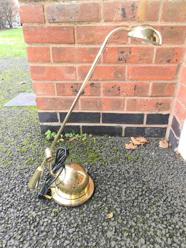 image for Large gold desk lamp