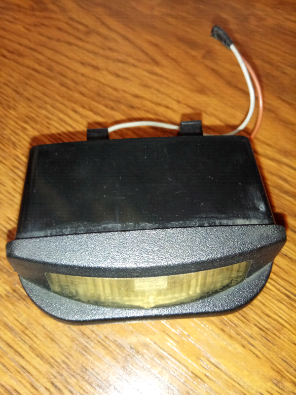 Mk 3 Fiesta Number Plate Light