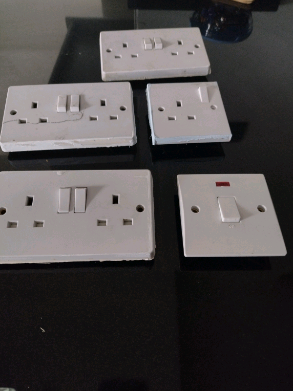  Double Sockets white new bundle
