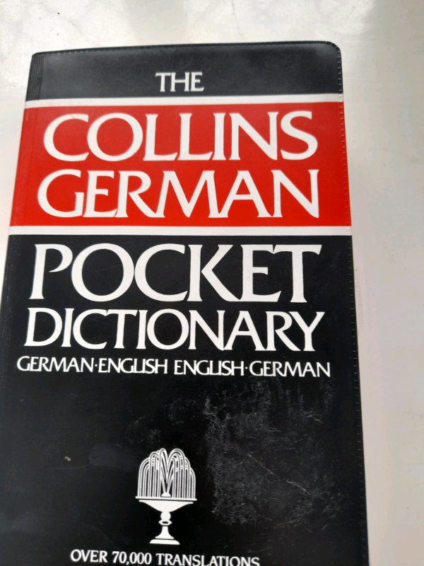 German Dictionary Book for sale. 