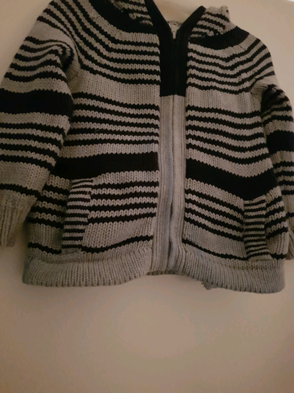 image for Designers by Debenhams. Zip through hooded knitted jacket with pockets