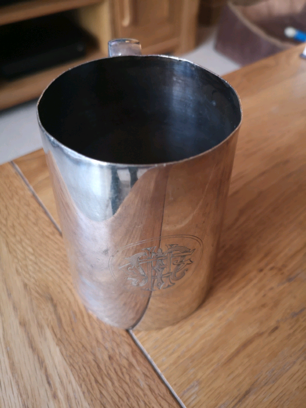 Silver plate jug
