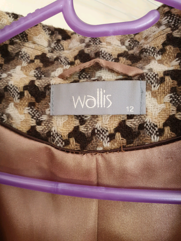Wallis tailored coat size 12