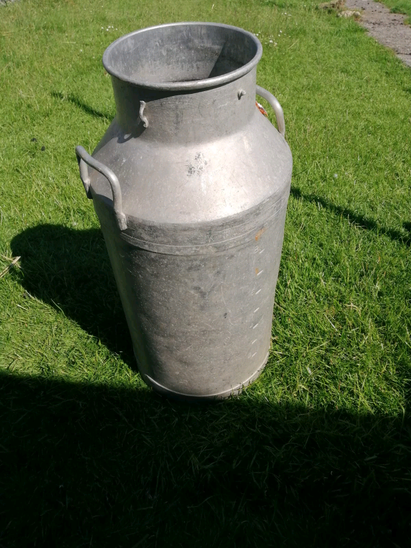 image for VINTAGE MILK CHURN. **ALUMINIUM **