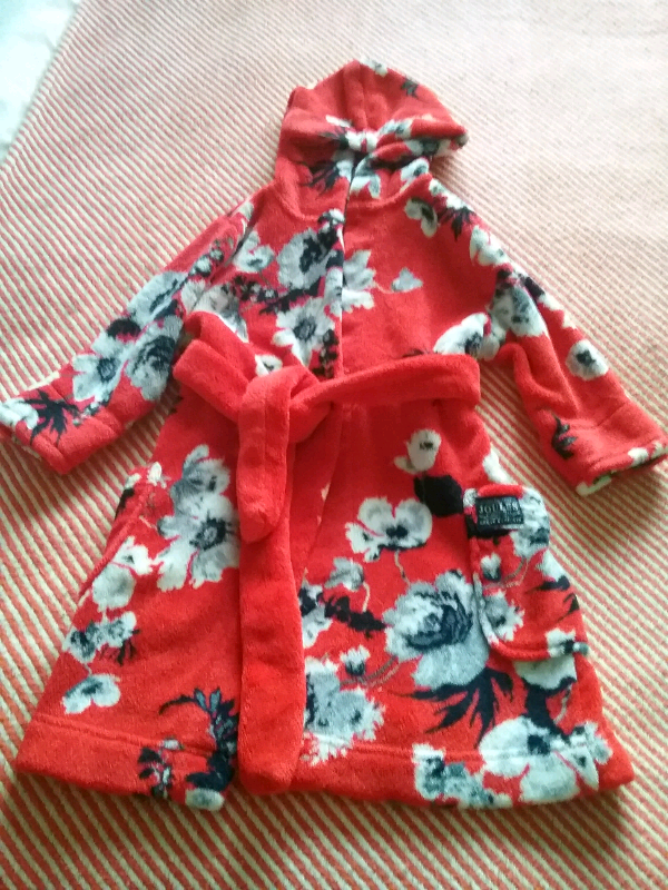 image for Girls Joules Dressing Gown