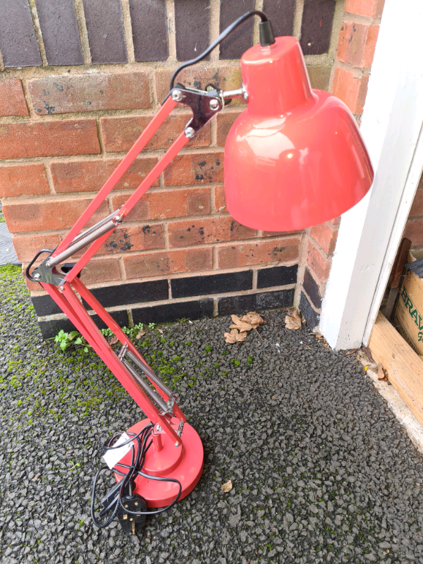 image for Large red desk lamp
