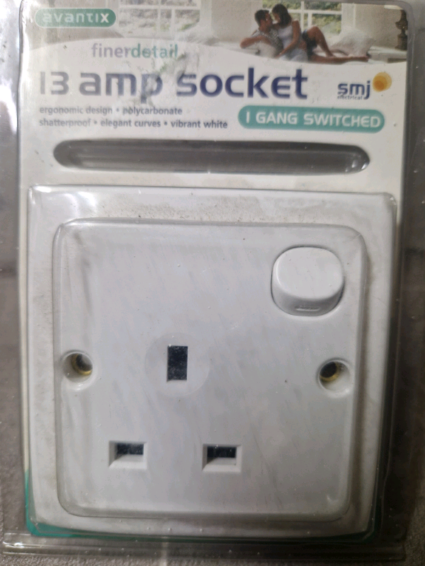 image for Switched socket 1 gang