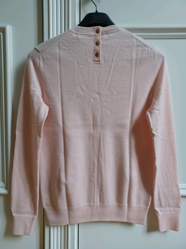 Light pink cashmere Tory Burch jumper