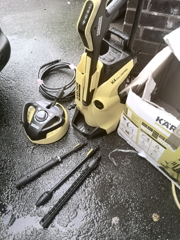Karcher k4 full control with t350 surface,cleaner