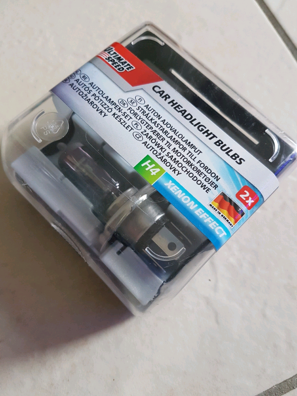 H4 bulbs set. New.