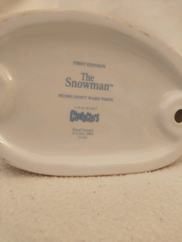 Coalport The Snowman collection 