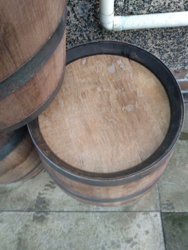 Barrel planters