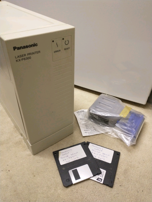 Panasonic KX-P6300 Laser Printer with spare Toner Cartridge