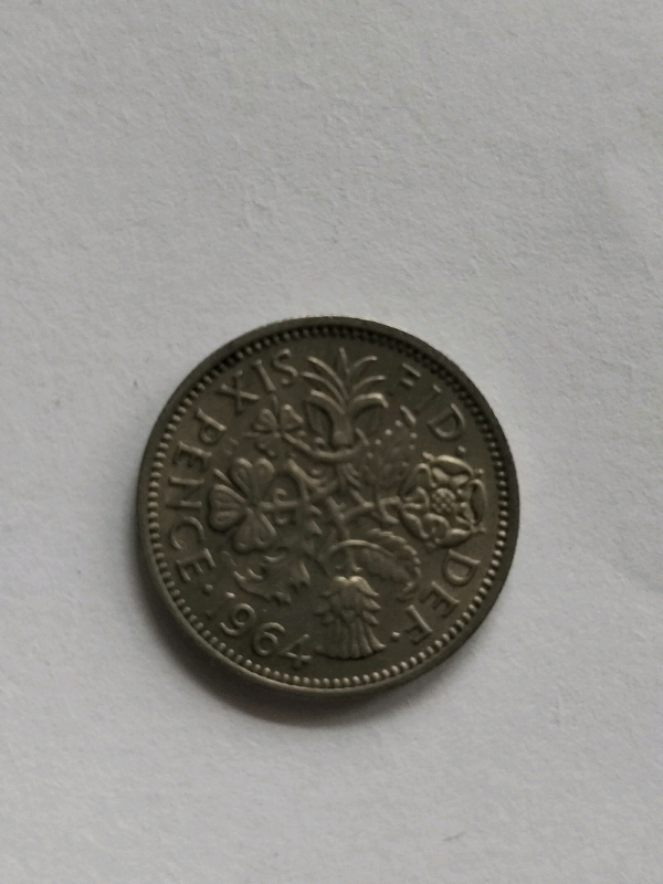 image for 1964 Sixpence 
