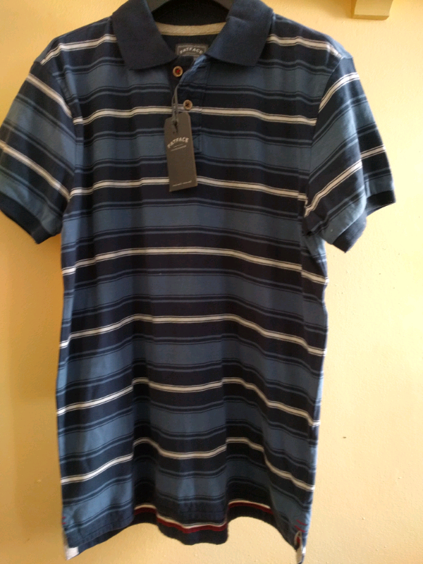 image for NEW Men's striped polo shirt