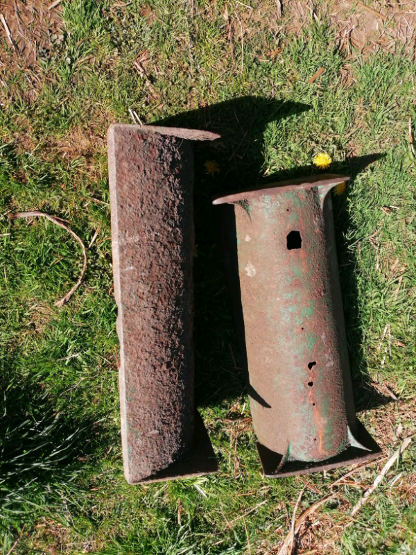Pair of cast iron troughs * garden planters ? * 