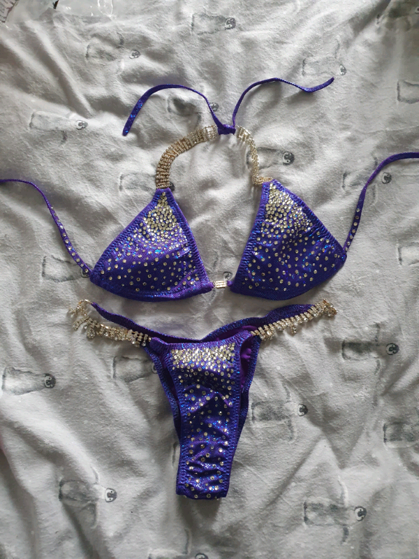 image for Professional Bodybuilding Bikini, size 6-8 bottoms, A cup top