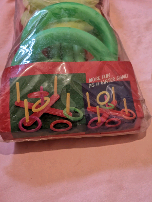 Pro Team Ring Toss game can be used in the water as well.