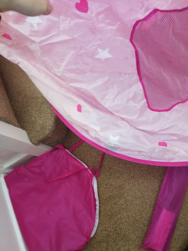 princess folding castle tent