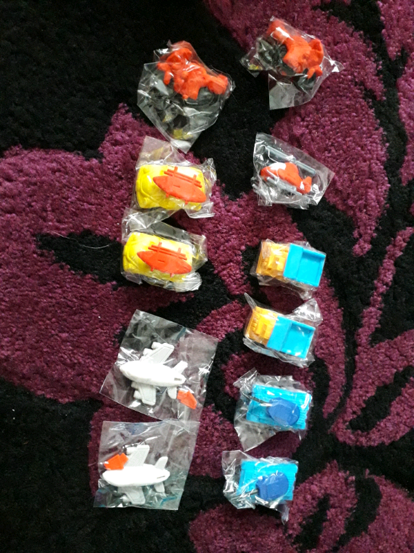 Childrens vehicle rubbers