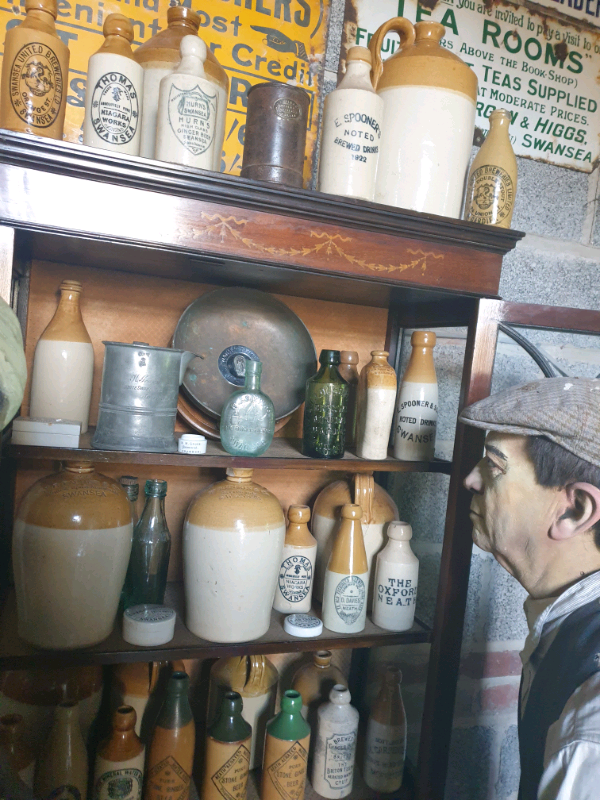 image for Wanted old named stoneware bottles and jars,  digger , jcb , pot lids,