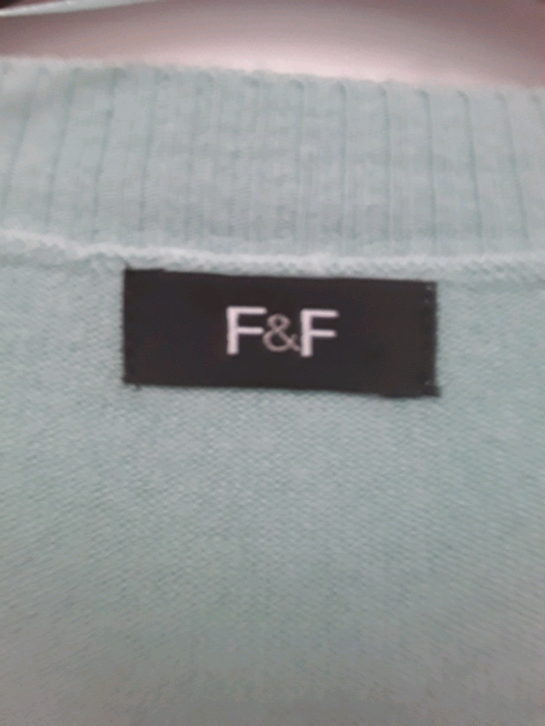 F&F TEAL JUMPER SIZE 12 (NEW)