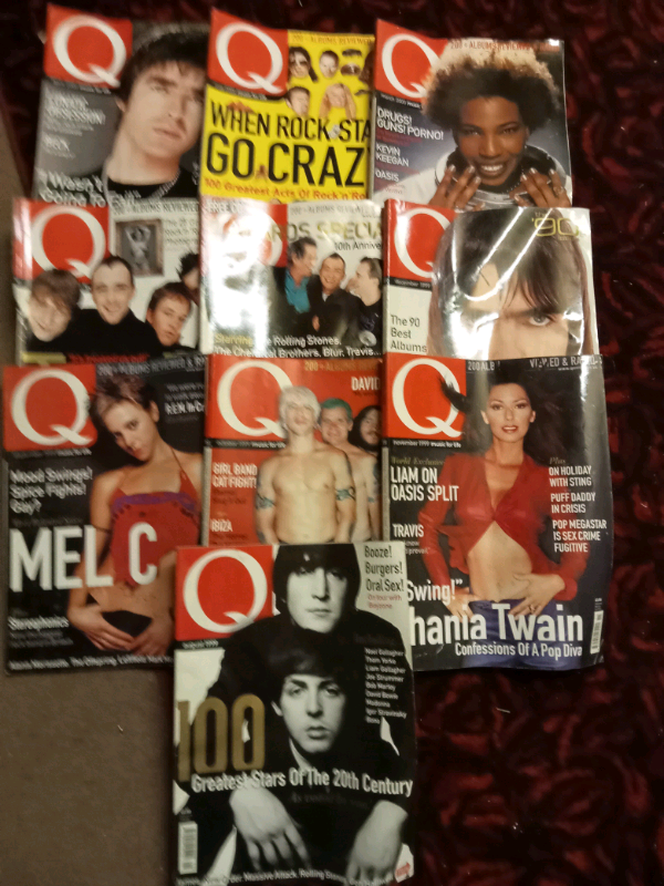 image for Vintage Q magazines