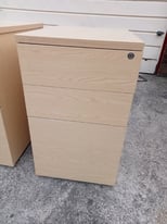 Leeds15. SOLD. 2 matching lockable filing cabinets. £25 each.