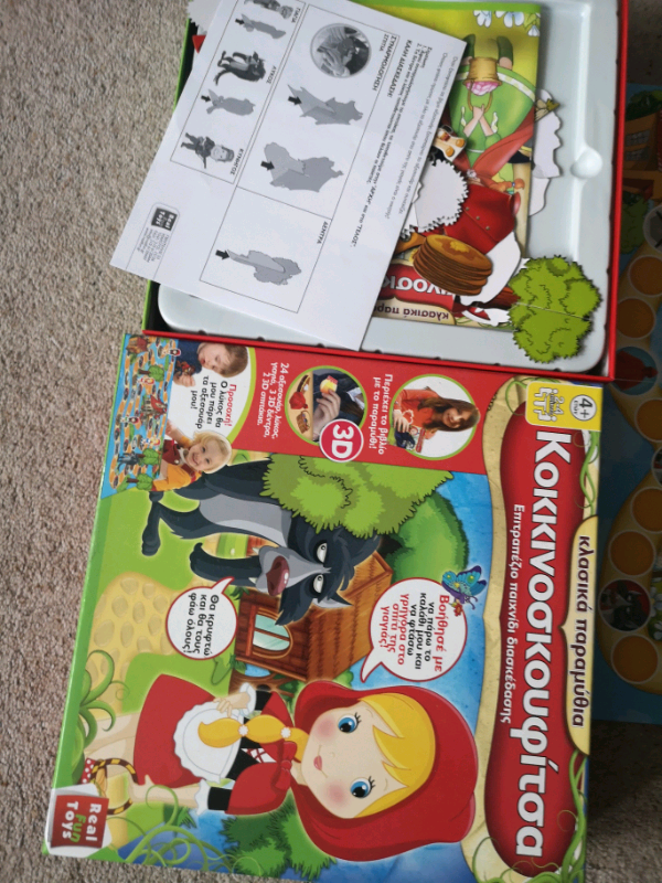 Brand new game toy little red riding hood