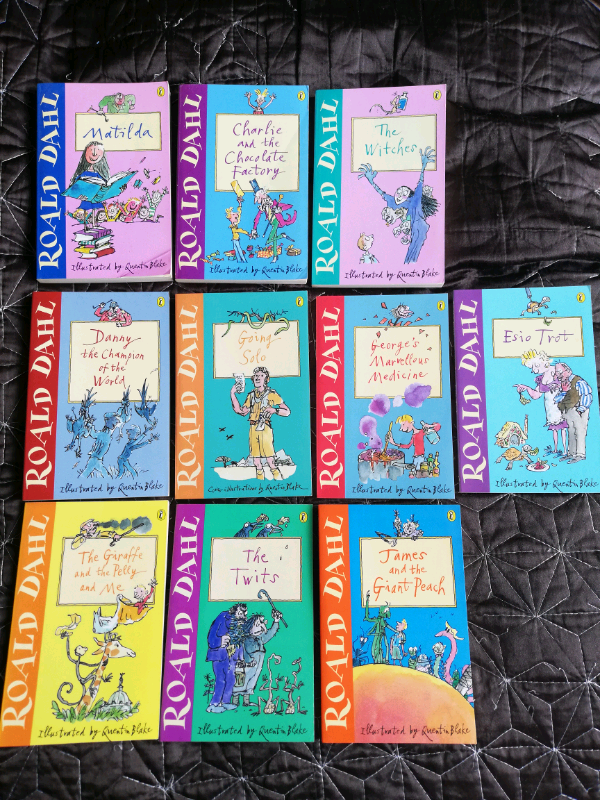 image for Roald Dahl books. £3 each or £25 the set.
